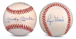 Mickey Mantle/Roger Maris Signed American League Baseball